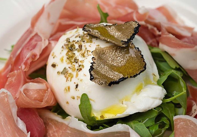 Truffle & Mozzarella at San Carlo, Manchester