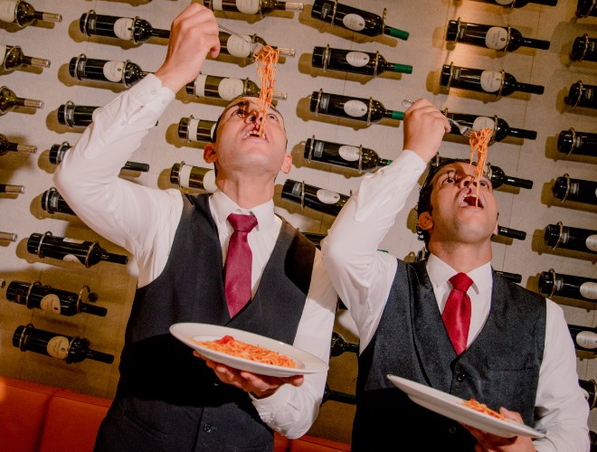 Pasta at San Carlo Manchester