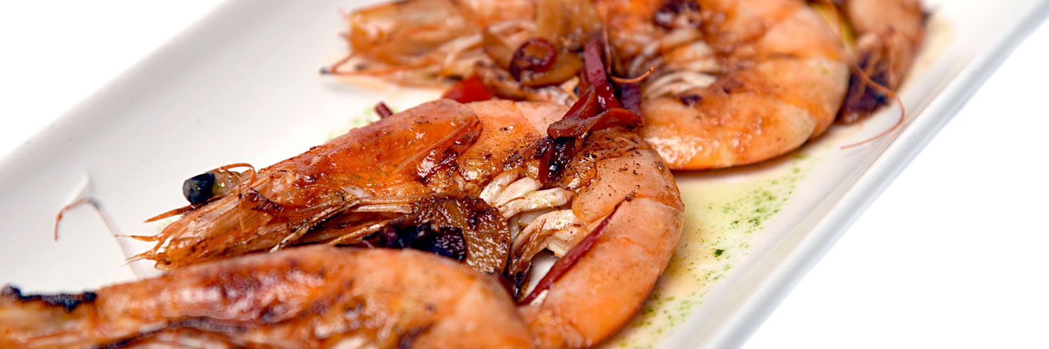 One of the seafood tapas dishes served at Spanish restaurant and deli Lunya in Liverpool city centre.