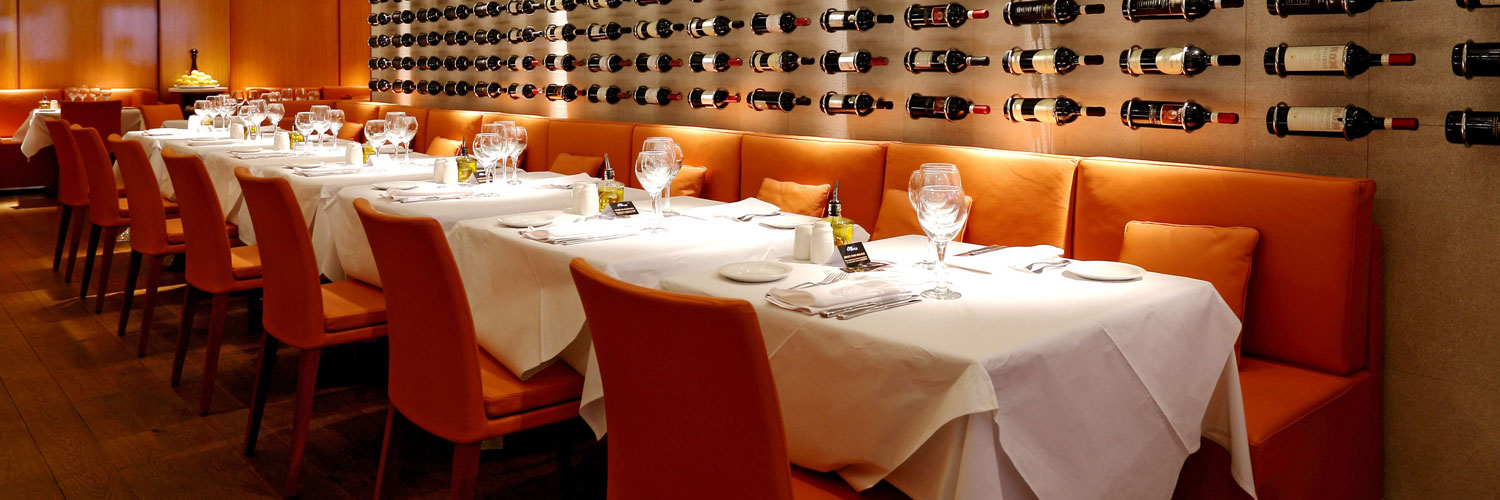 Restaurant Interior at San Carlo Manchester