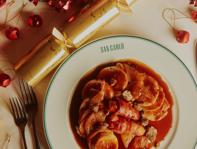 Christmas dining at San Carlo