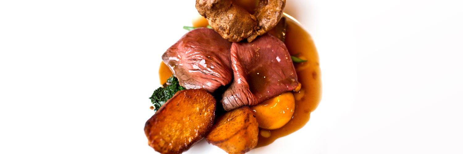 A roast dinner from Sticky Walnut, Gary Usher's bistro in Hoole near Chester