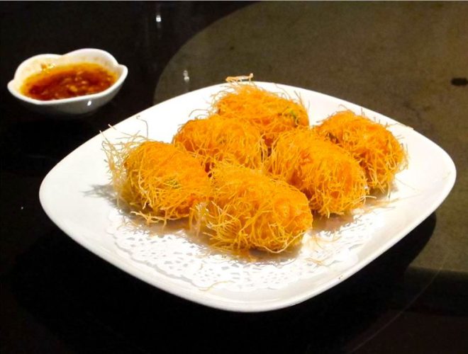 A dish served at Yang Sing - the famed Cantonese fine-dining restaurant in Manchester's China Town.