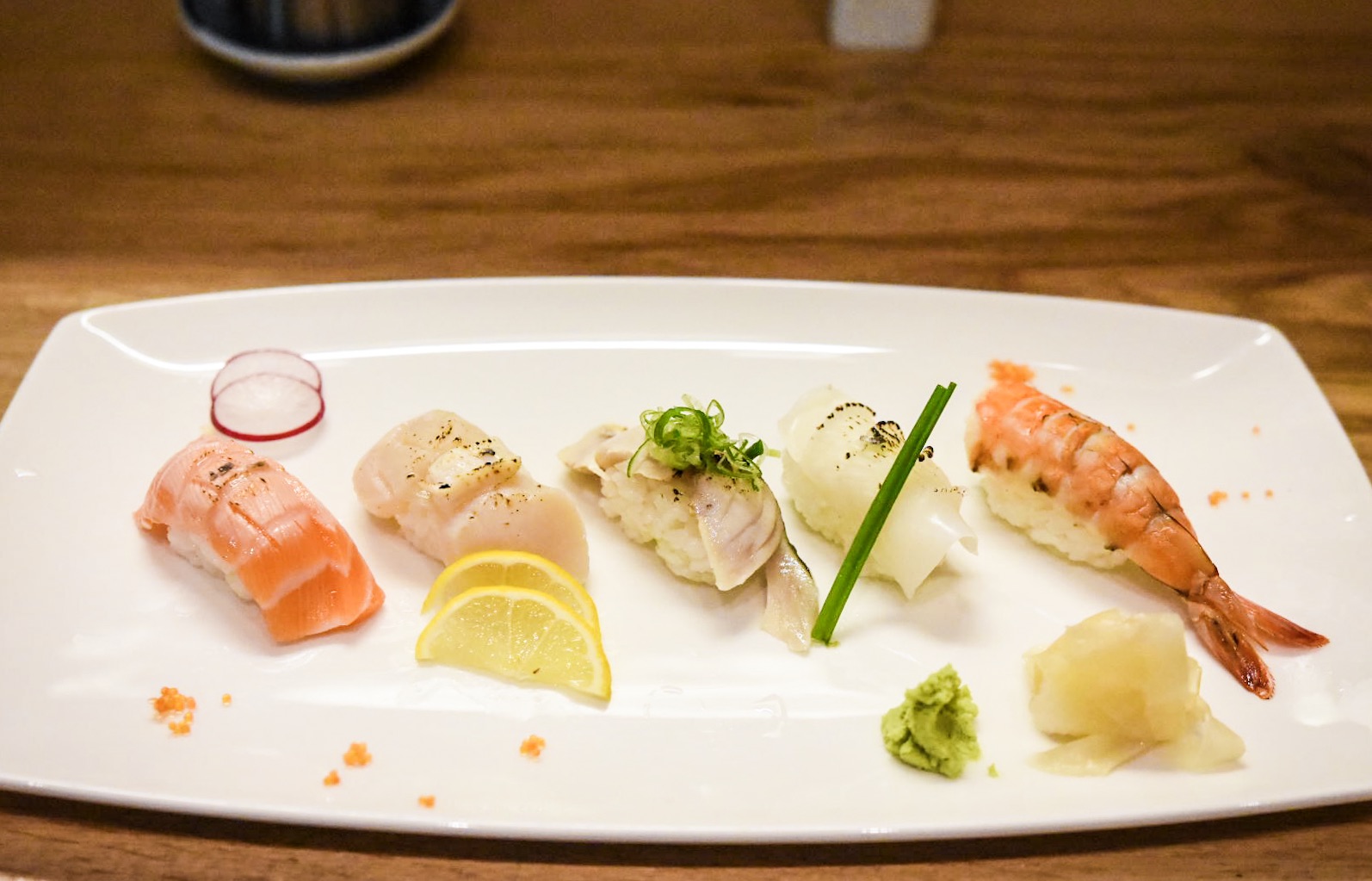 Aburi served at Sushi Bar HanaMatsuri, a Confidential Guides recommended Japanese restaurant in Meanwood, Leeds