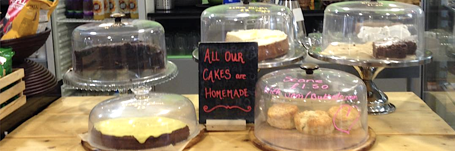 Homemade cakes are on the menu at Inspire Cafe in Levenshulme