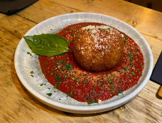 Sicilian NQ - Arancino Mr Mount Etna