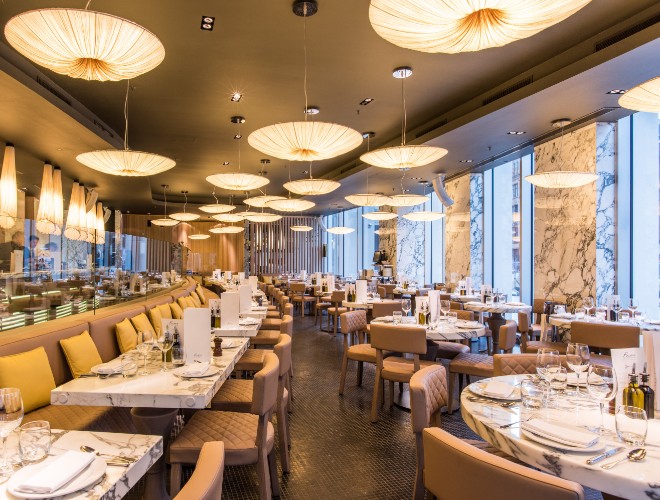 Interior of Fumo in Manchester