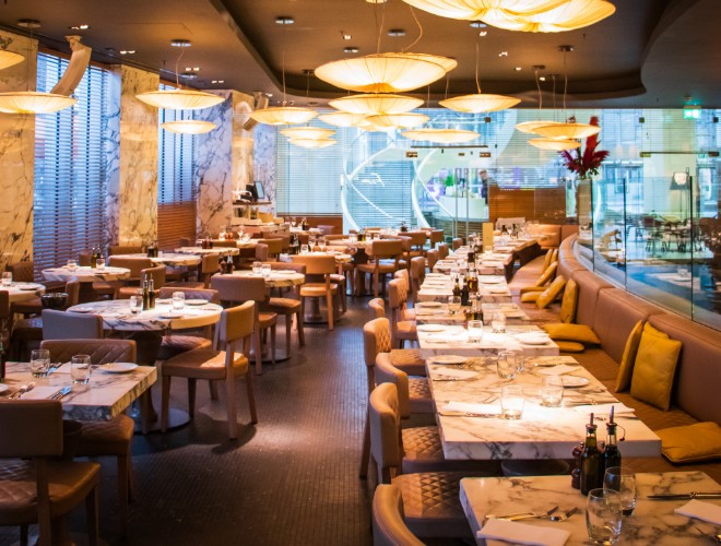 Interior of Fumo in St Peter's Square
