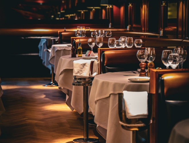 Evening interior of San Carlo Fiorentina