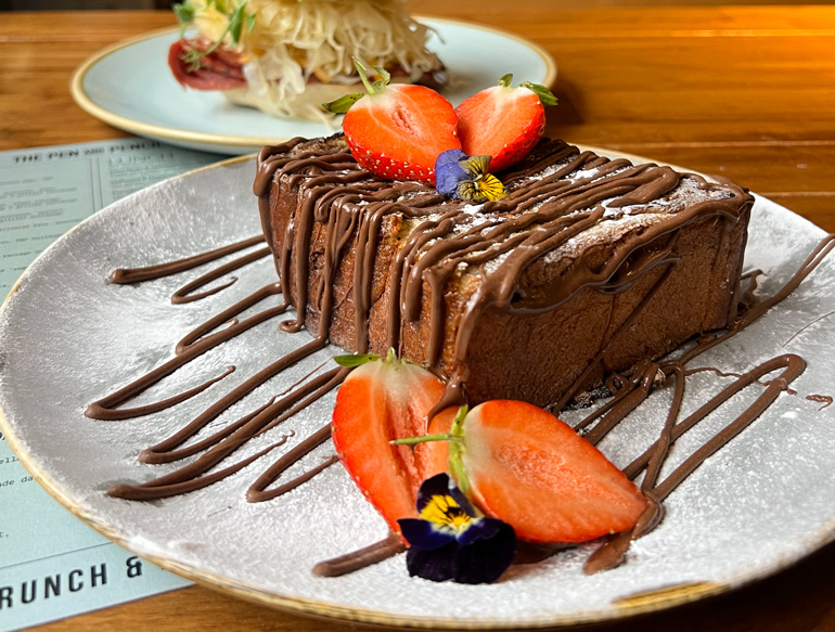 Dessert at The Pen & Pencil