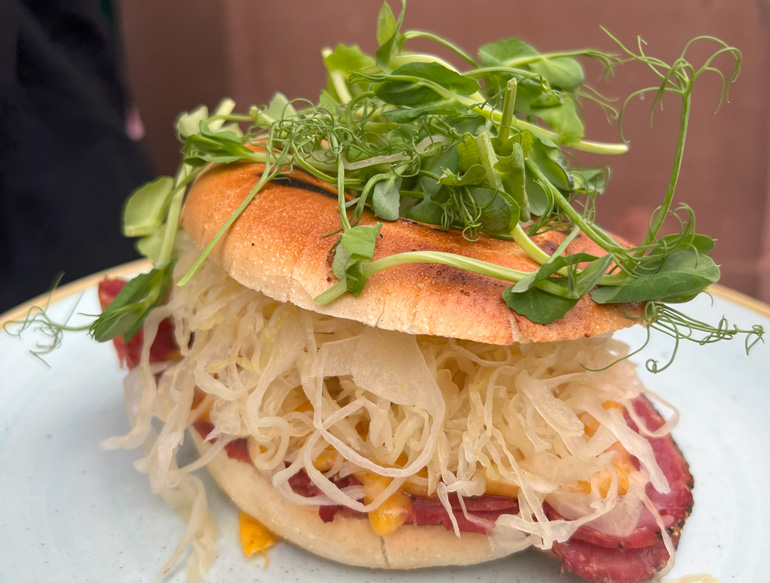 Reuben sandwich at The Pen & Pencil