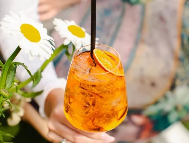 Sunny spritzes at Escape to Freight Island