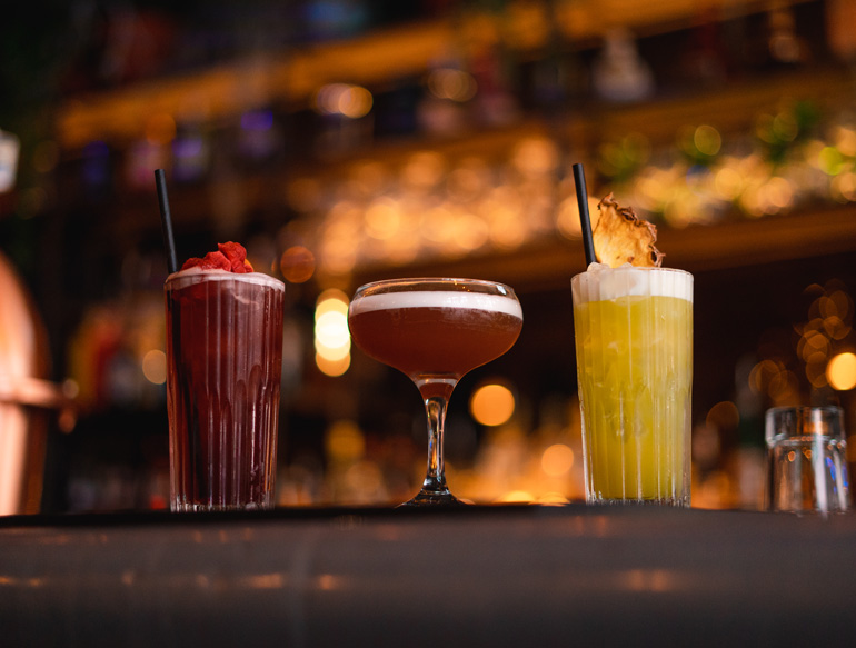 Cocktails at Frederiks, Liverpool