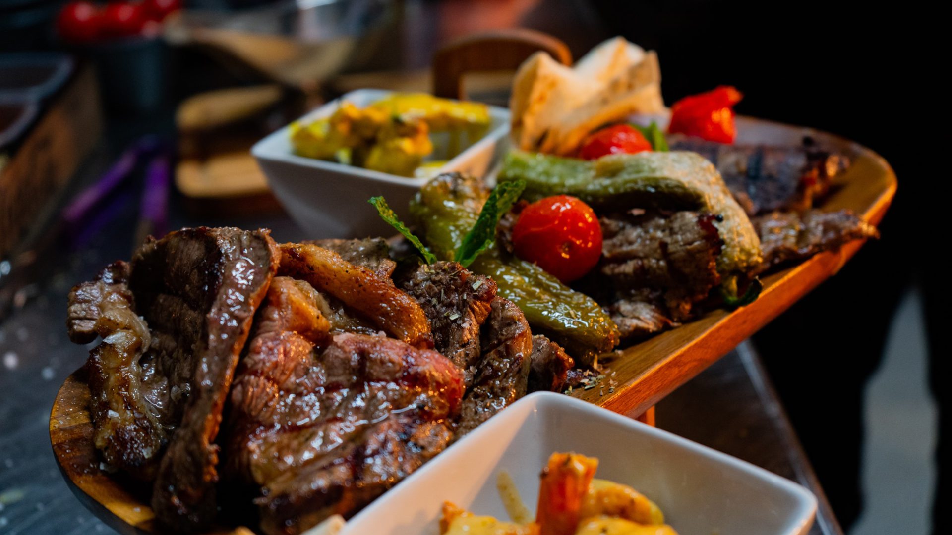 One of the grill dishes served at Macello Meat House in West Derby, Liverpool.