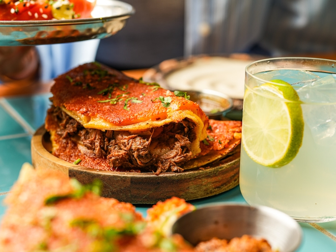 Tacos served at Madre Liverpool.