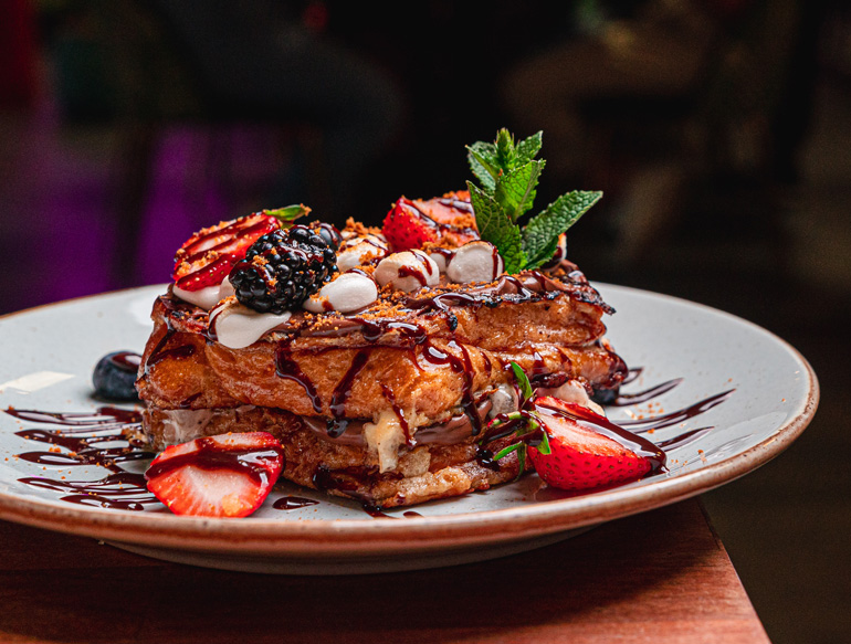 Dessert at On The Hush, Manchester