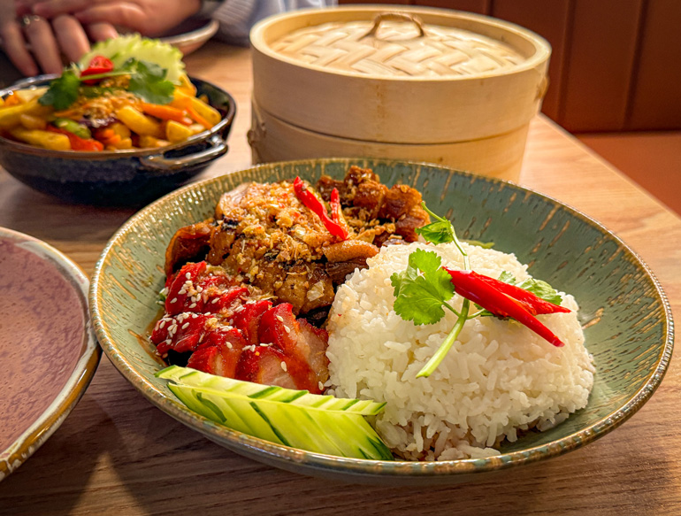 Main dish at Spice Thai, Liverpool