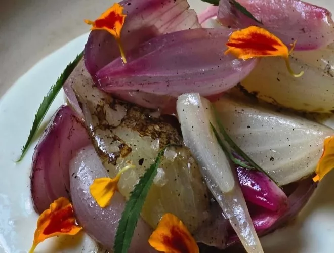 An onion dish from Yellowhammer