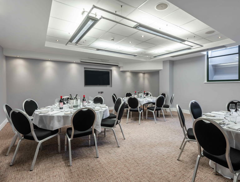 Event space at The Alan hotel, Manchester