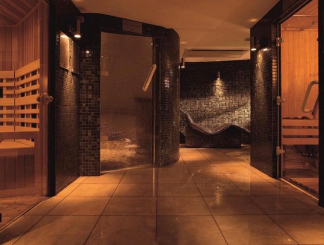 The thermal suite at the Macdonald Manchester Hotel Spa