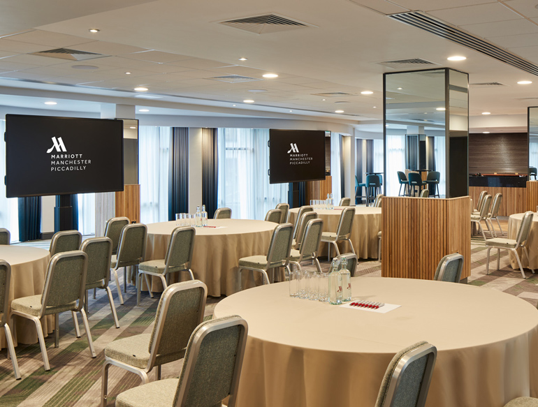 Conferences and events at the Manchester Marriott Hotel Piccadilly