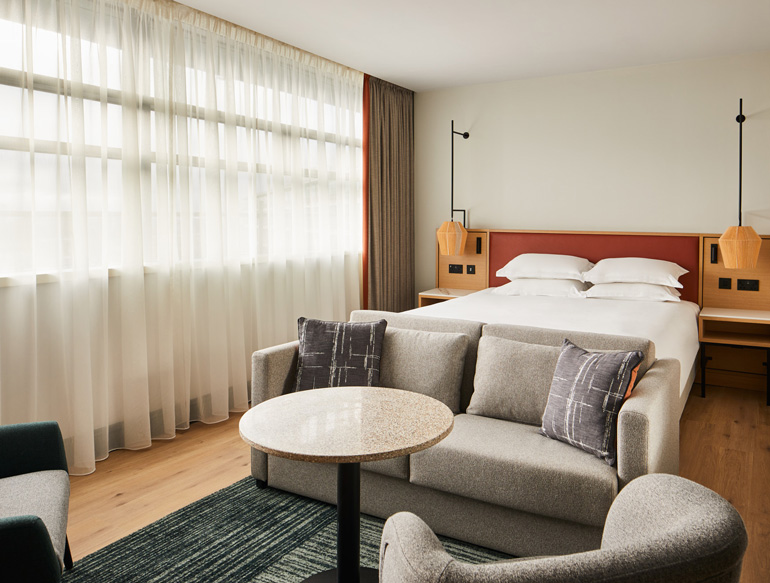 Executive Suite at the Manchester Marriott Hotel Piccadilly