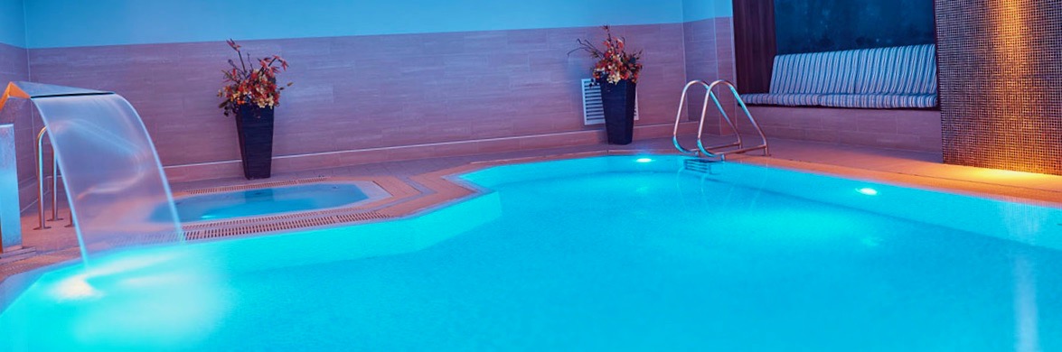 The relaxation pool at Rena Spa at The Midland in Manchester city centre