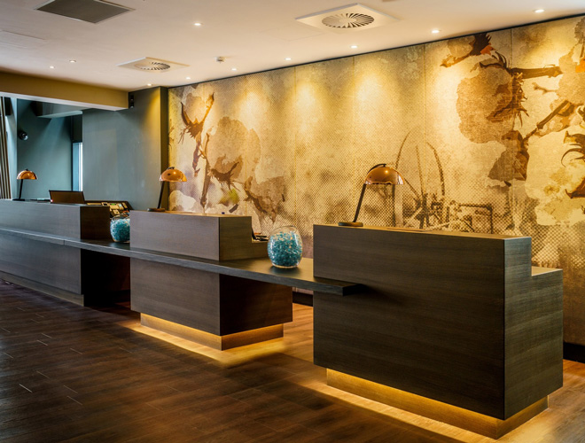 Motel One Hotel Manchester Royal Exchange Reception 1