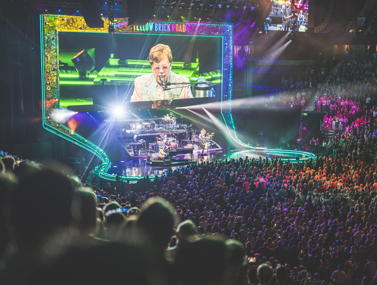 Elton John, live at the AO Arena