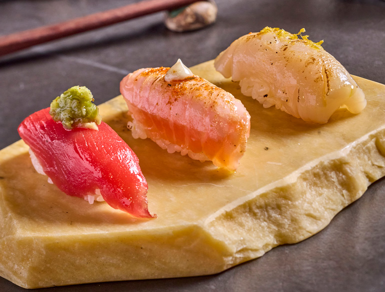 Nigiri Sushi at Kaji