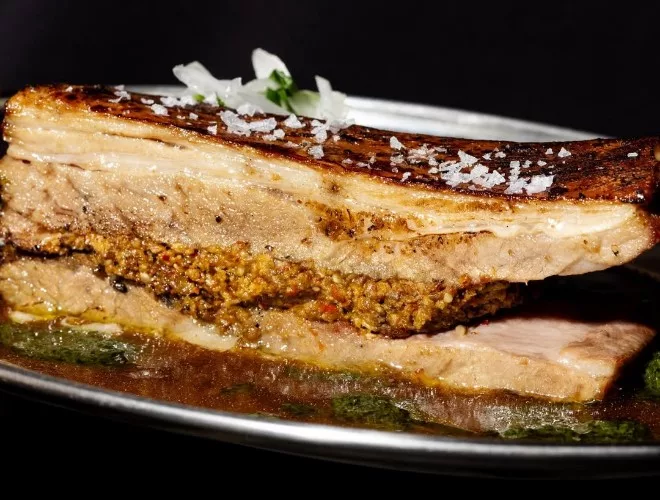 Lamb belly from Morejoy at Exhibition