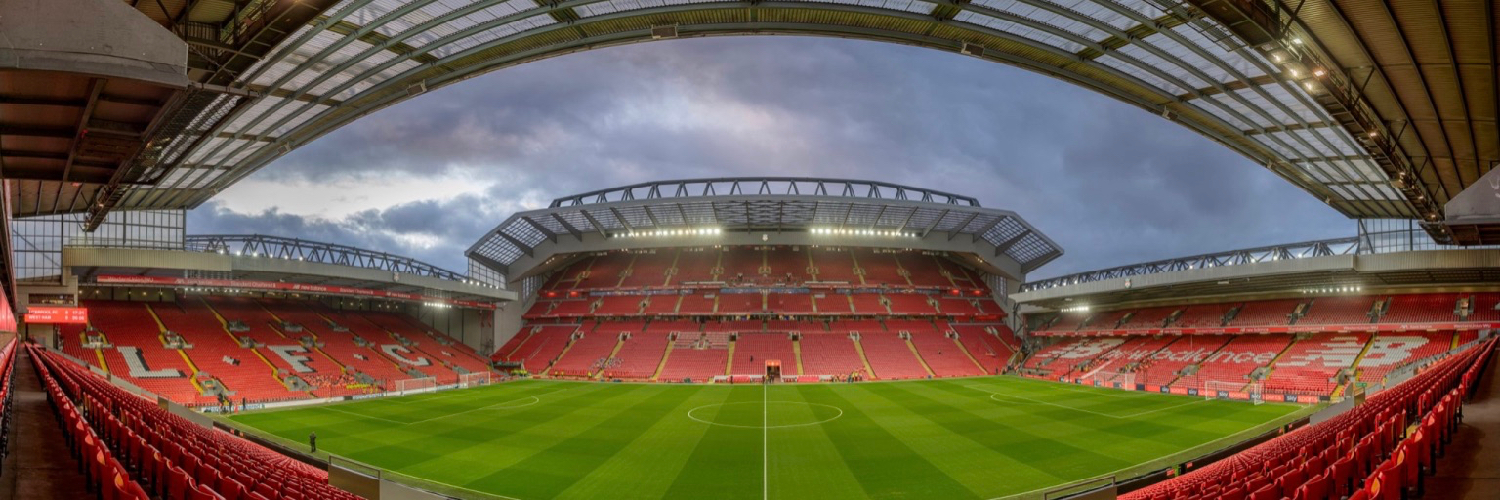 A view of Anfield Stadium, the home of Liverpool Football Club