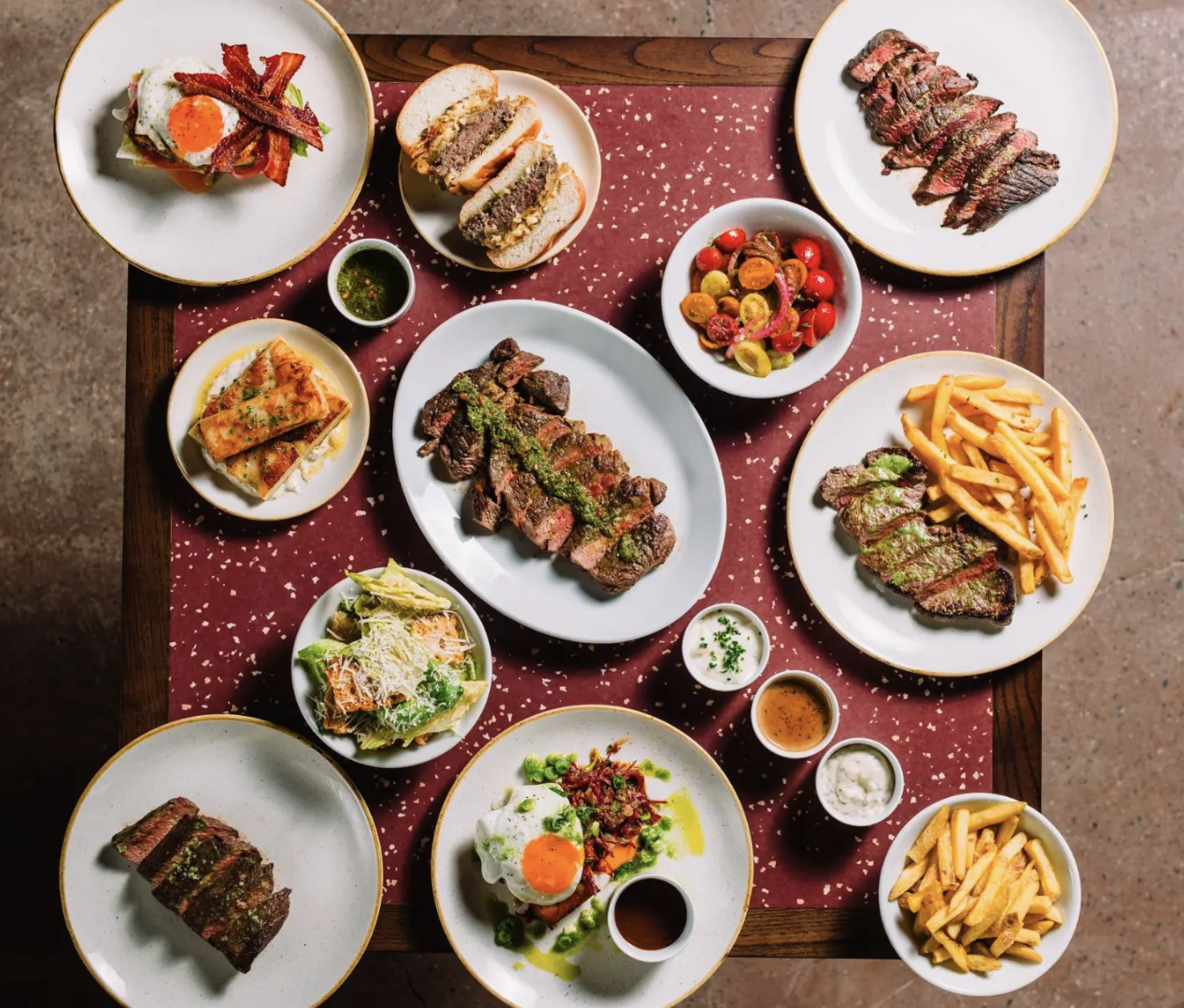 Dishes from Tallow at New Century in Manchester