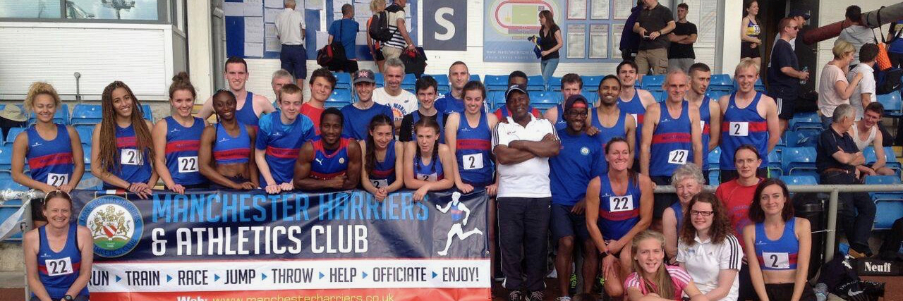 Manchester Harriers and Athletics Club team photo