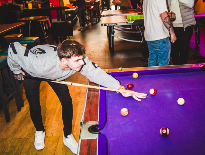 Pool and good times at Pong & Puck Great Northern