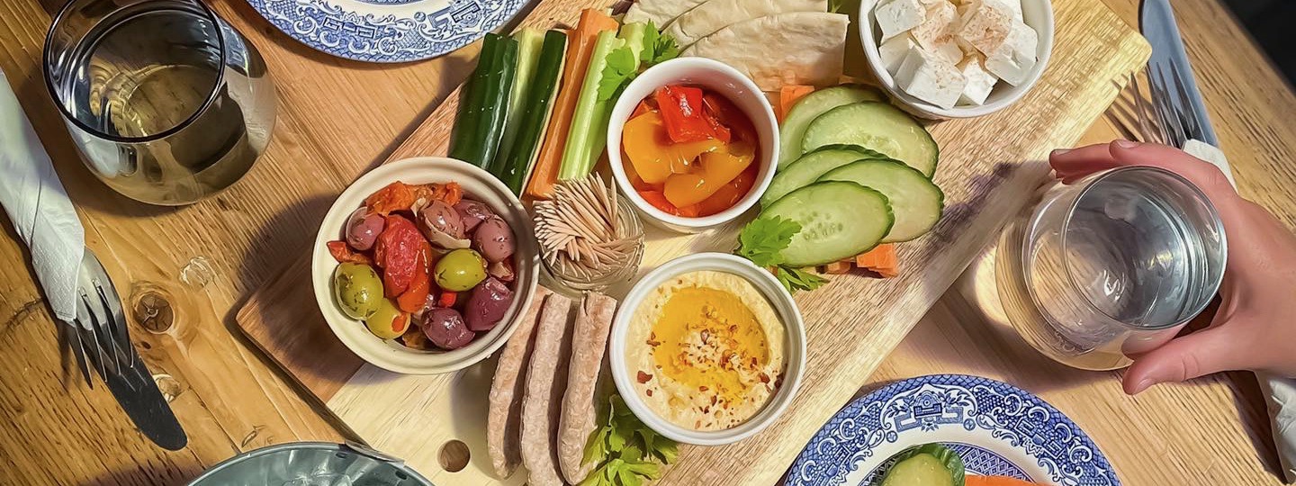 A grazing board at Ginger & Pickles in Tarporley