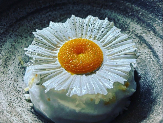 Coconut, passion fruit & banana from Restaurant 8 in Liverpool