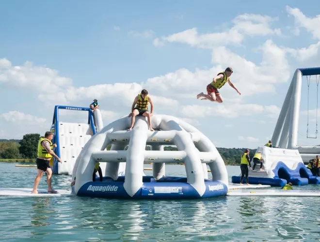 The Aqua Park at Manley Mere