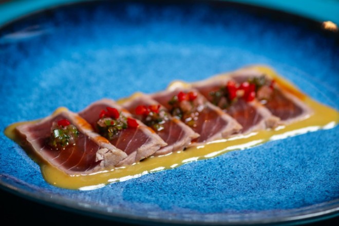 Tuna tataki at Chotto Matte