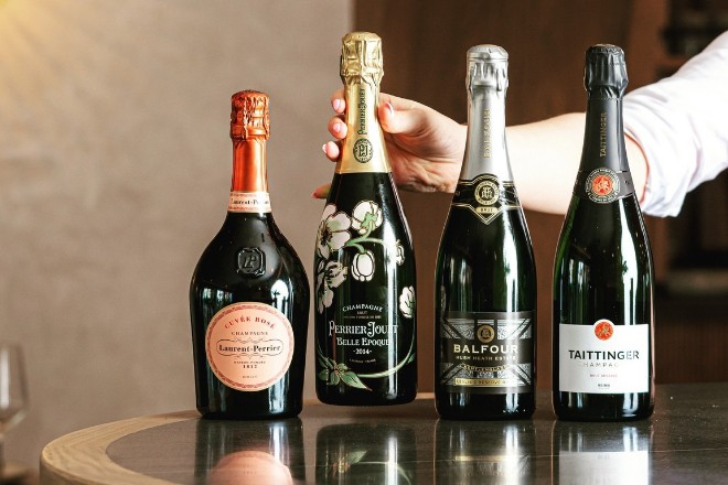 A selection of Champagne at Lock 84