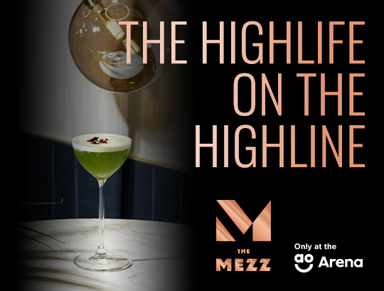 Advertisement: AO Arena. The Mezz. Find out more.