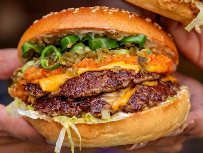 Burger at Bird of Prey