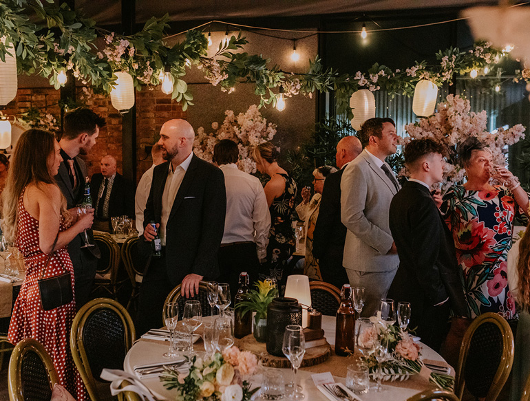 Wedding parties at The Black Friar