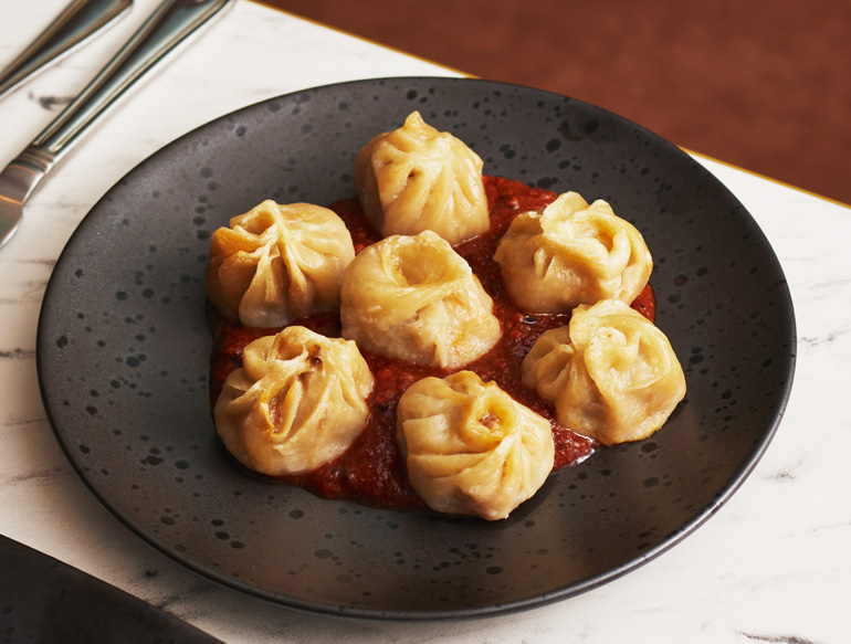 Dumplings at Namaste Nepal, Manchester