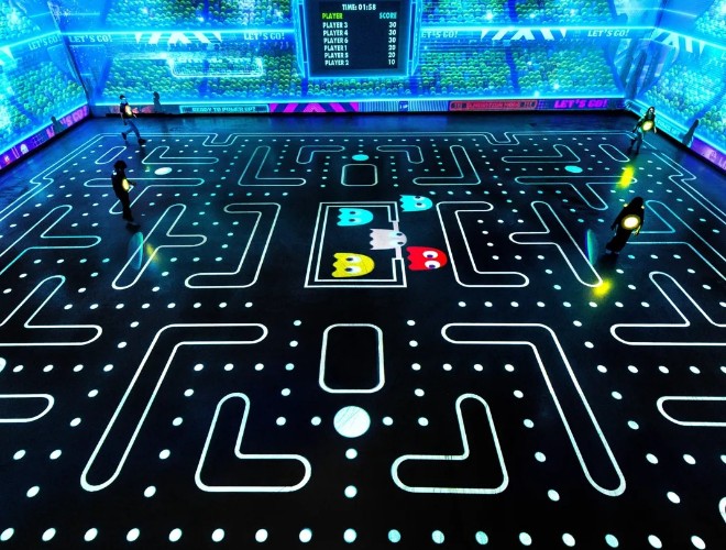 PacMan Live at Chaos Karts