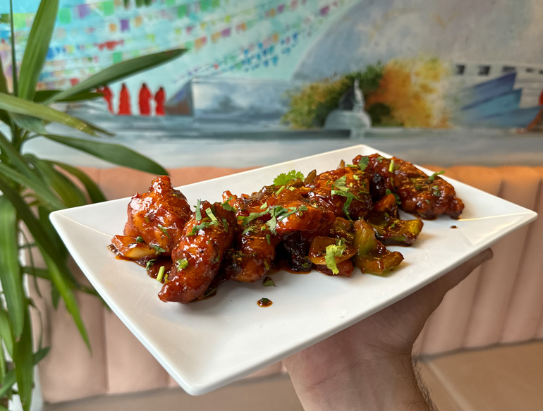 Dish at Namaste Nepal, Manchester