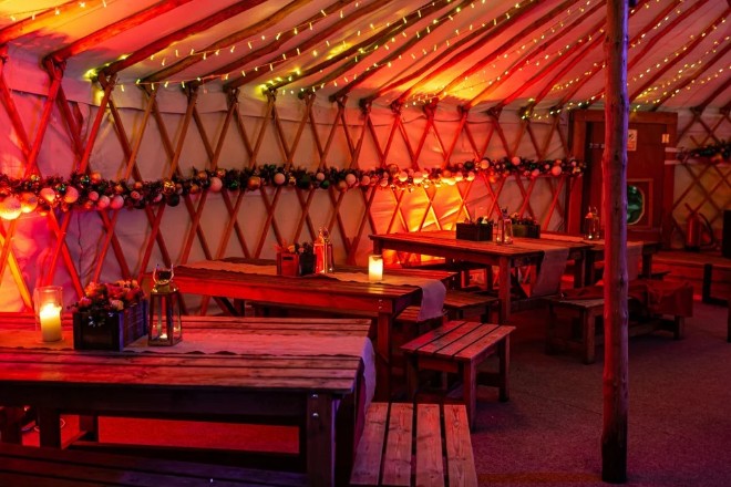 Book a Christmas do at The Lawn Club