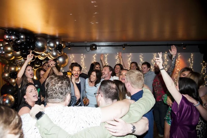 Office parties at Frederiks in The Pillbox