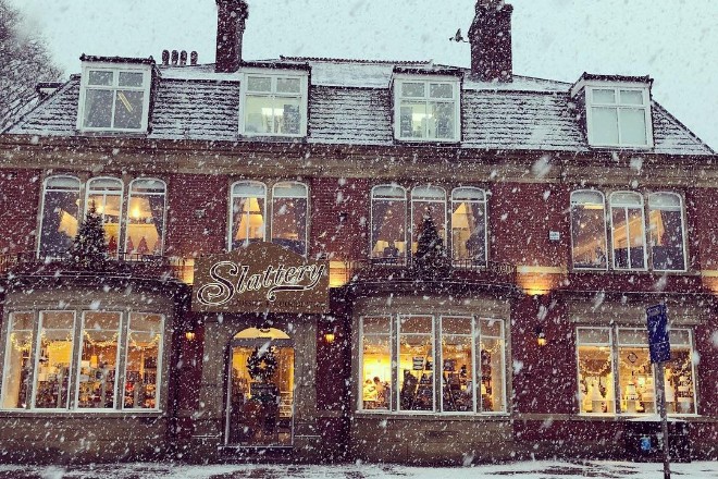 Slattery in the snow