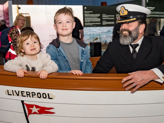 The Titanic Exhibition at Manchester Central - one of our recommended family days out in Manchester.